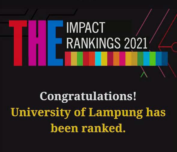 THE Impact Ranking Unila 2021