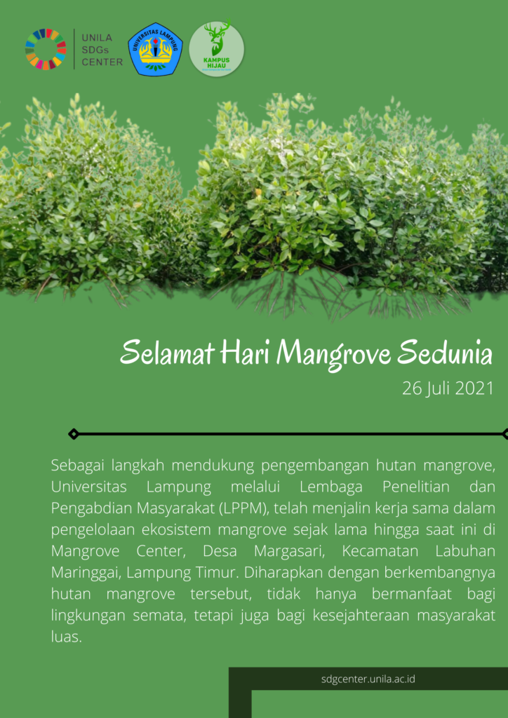 Hari Mangrove Sedunia Unila